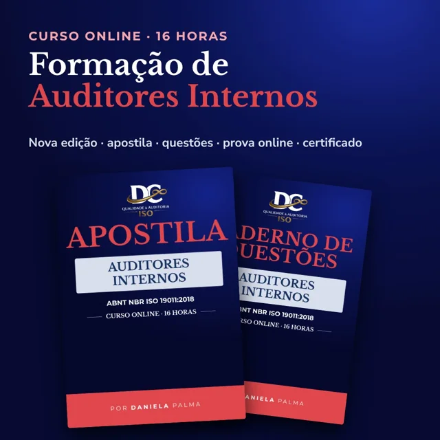 Curso online Formação de Auditores Internos